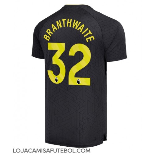 Camisa de Futebol Everton Jarrad Branthwaite #32 Equipamento Secundário 2024-25 Manga Curta